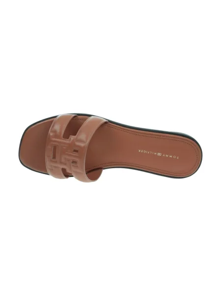 Pantofi Tommy Hilfiger maro