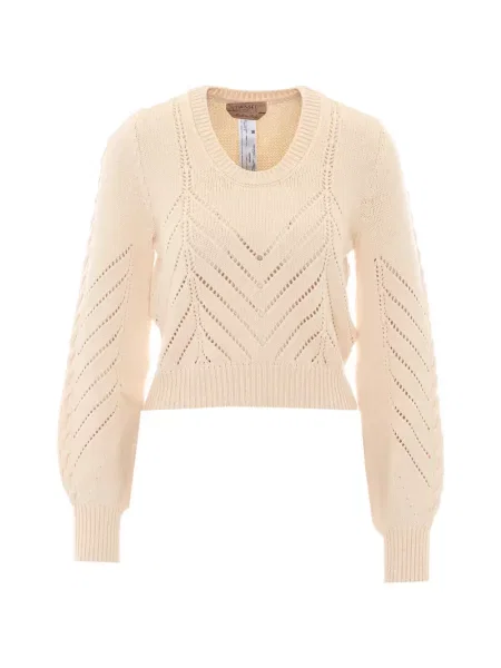 Decupat pulover Twinset de lână