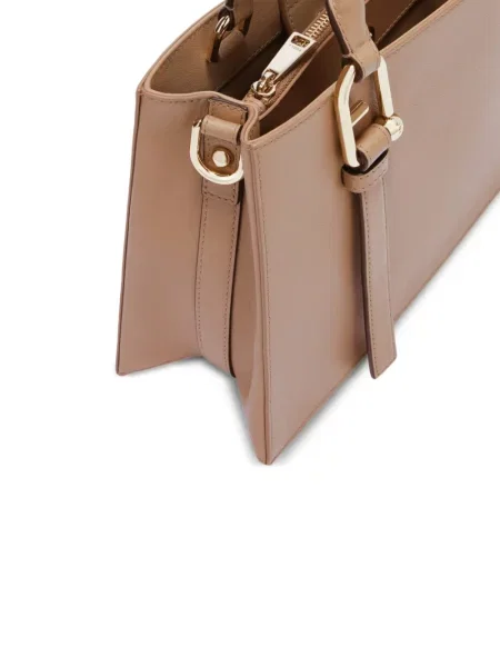 Τσάντα shopper Furla καφέ