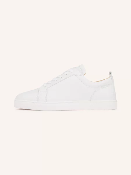 Christian Louboutin Tenisky Louis Junior bílá
