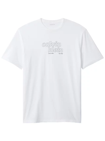 Tričko Calvin Klein Jeans biela