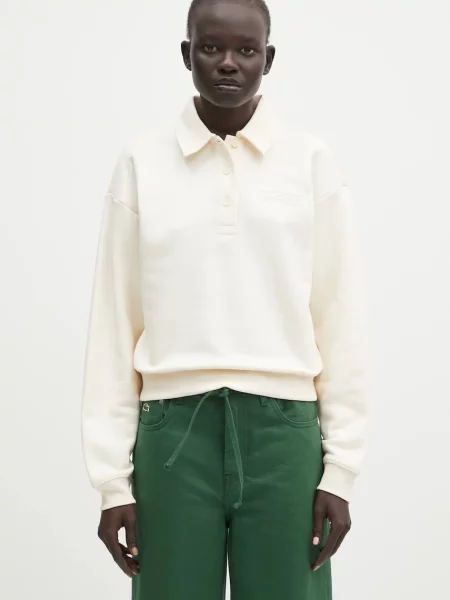 Lacoste hanorac de uni bej