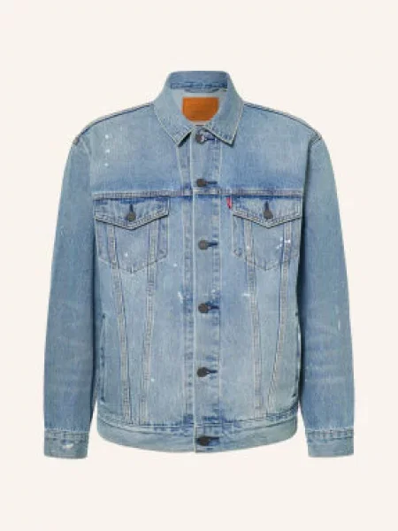 Levi's® Džínová Bunda Relaxed Fit Trucker 28 med indigo worn in