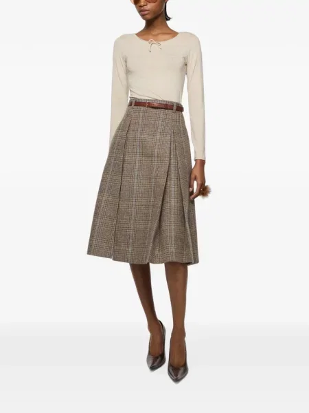 Lung tricou Acne Studios cu funde