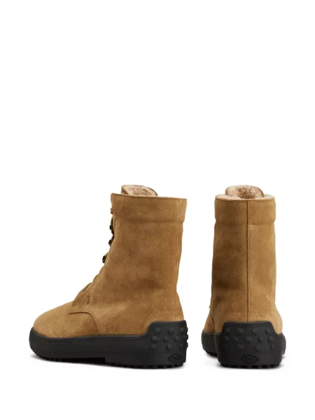 Botine Tod's din piele de căprioară maro