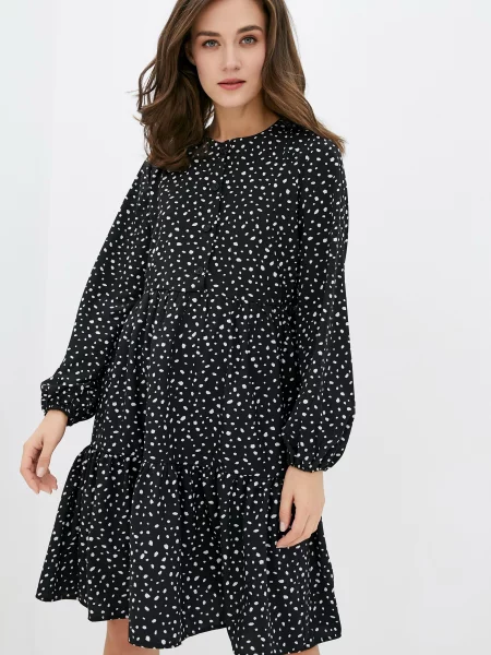 Платье мини Issa Plus черное
