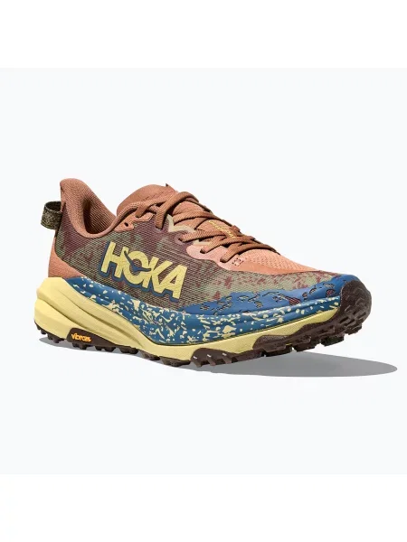 Мъжки маратонки за бягане HOKA Speedgoat 6 maple/cardamon кафяво