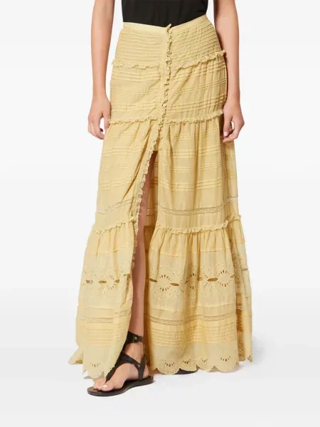 Fusta maxi Marant Etoile galben