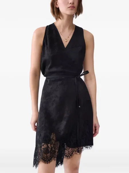 Scurt rochie Liu Jo din jacard negru