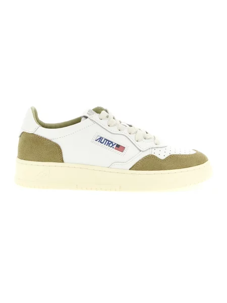 Sneakersy Autry skórzane białe