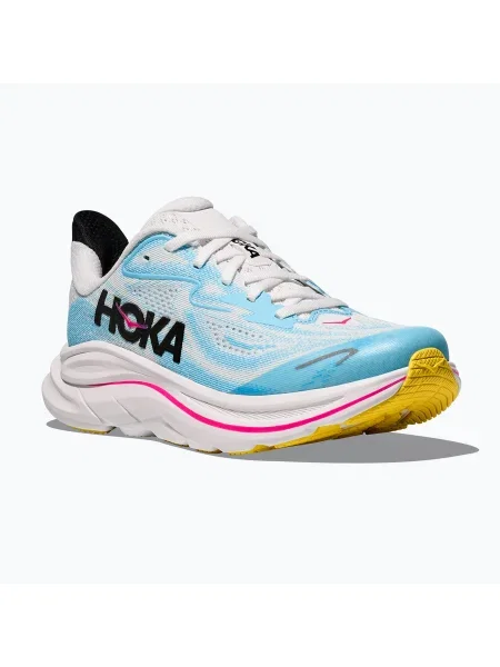 Gyerek futócipők HOKA Clifton 10 frost/soaring blue. Méret: 36 EU kék