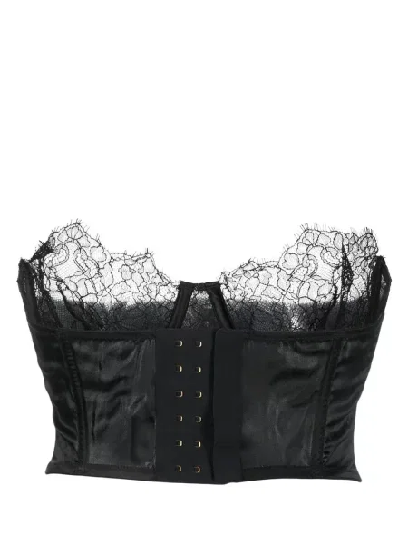 Nėriniuotas liemenėlė Maison Close juoda