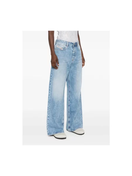 Jeansy Diesel D-Sire retro niebieskie