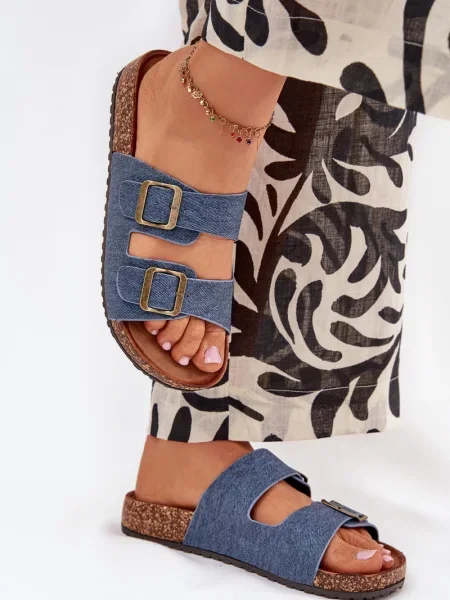 Jeansy Evento na platformie