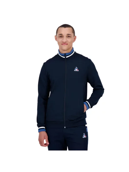 Kurtka z dresu Le Coq Sportif Heritage SP niebieska