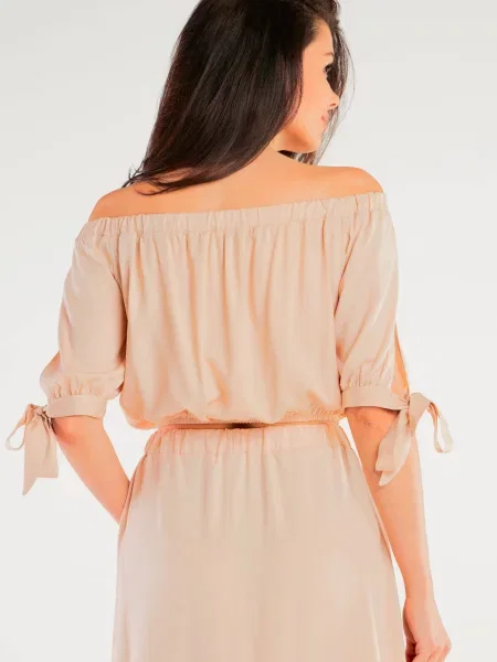 Bluza Awama smeđa