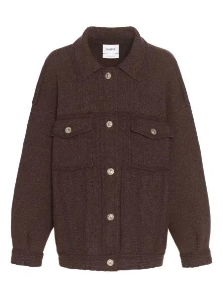 Geacă Barrie tricotate maro