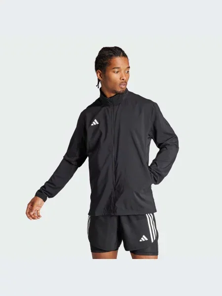 Adidas Вітровка Перероблений чорний