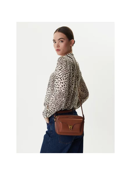 Crossbody torbica Coccinelle smeđa