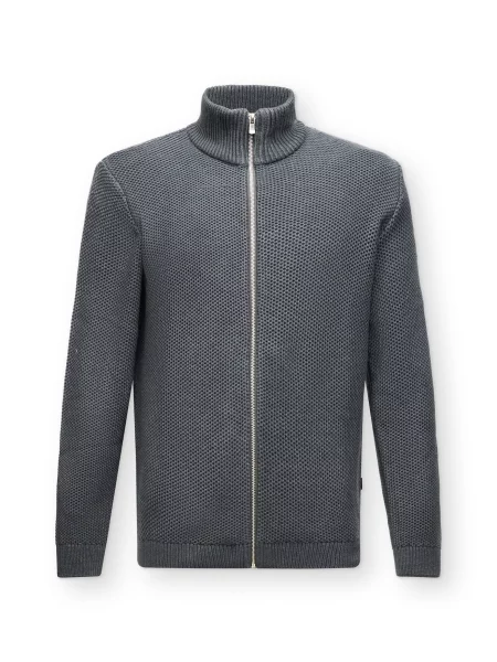 Jack & Jones Premium Kardigan JPRBLATYCE tmavě šedá