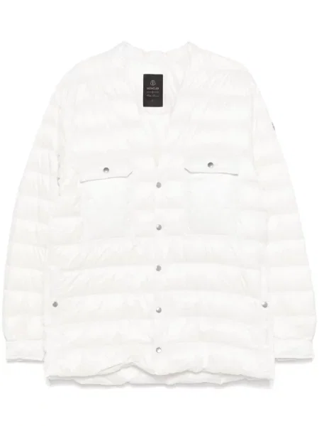 Geacă cu puf Moncler + Rick Owens alb