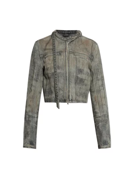 Kurtka jeansowa Diesel szara