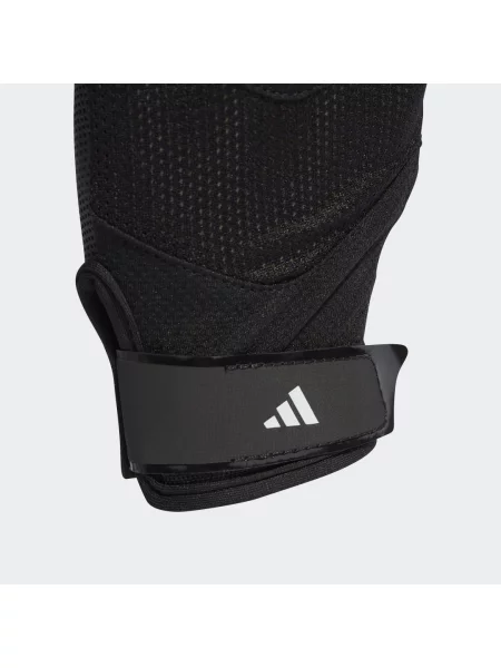 ADIDAS PERFORMANCE Sportovní rukavice / bílá černá