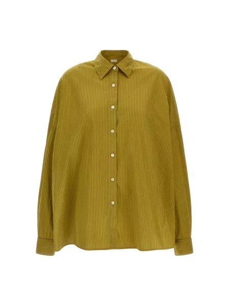 Koszula Dries Van Noten zielona