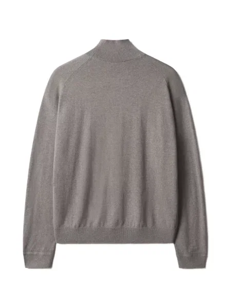 Pulover Maison Kitsune gri