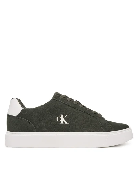 Calvin Klein Sneakers Classic Cupsole Laceup Su Bej alb