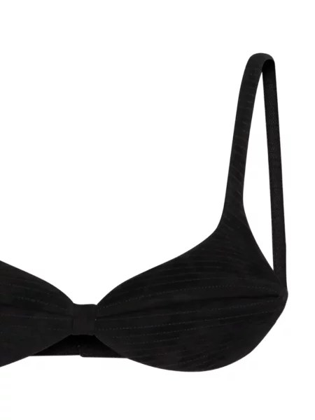 Top Jean Paul Gaultier din piele negru