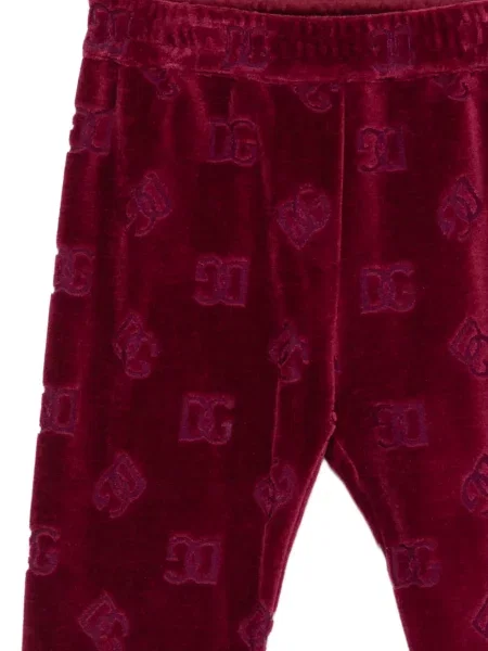 Pantaloni copii Dolce & Gabbana roșu