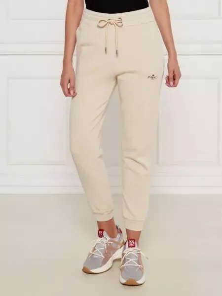 Pinko Jogger nadrág CARICO bézs