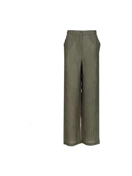 Spodnie Emporio Armani zielone