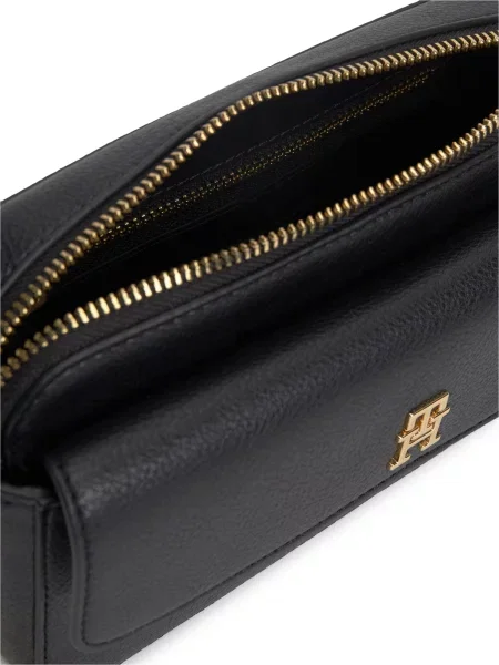 TOMMY HILFIGER Geantă de umăr negru