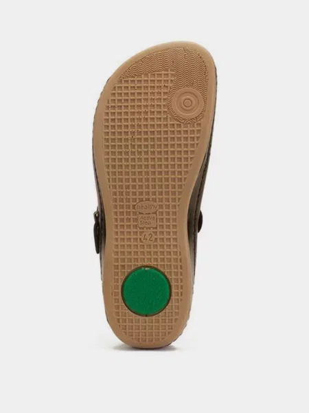 Кожаные сабо Leon белые