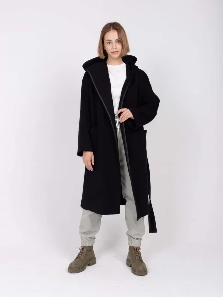 Пальто Feel And Fly черное