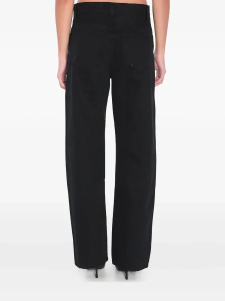 Blugi Khaite cu 5 buzunare negru