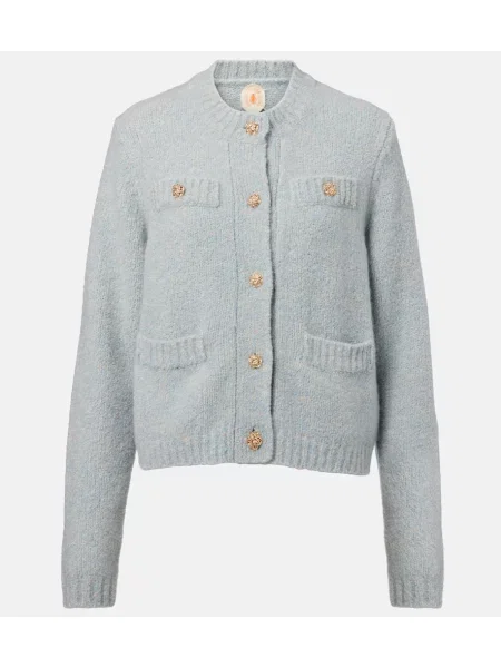 Kardigan Jardin Des Orangers od kašmira plava