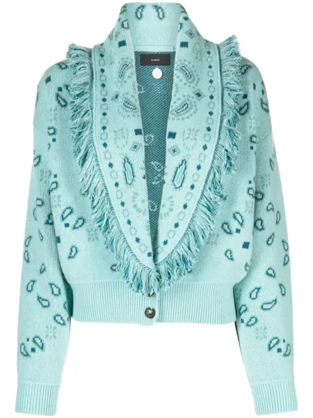 Geacă bomber Alanui din jacard albastru