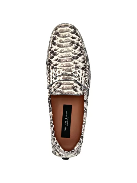 Loafersy Philipp Plein białe