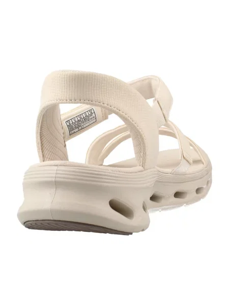 Sandály Skechers béžové