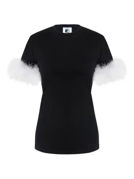 Koszulka Sleeper w piórka czarna