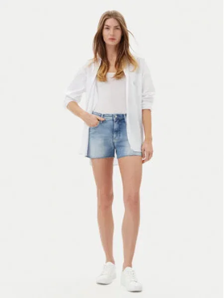 Calvin Klein Jeans Džínové šortky modrá