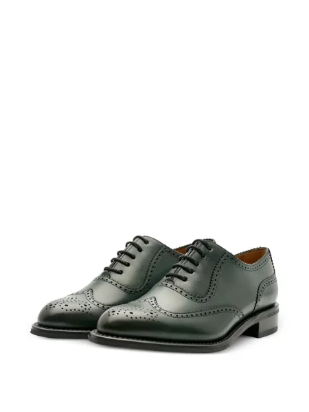 Oxford Lottusse din țesătură twill verde