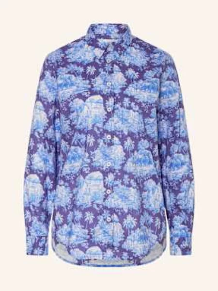 Rossana Diva Koszula blau biała