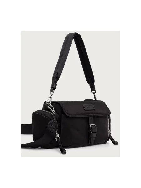 Torebka crossbody Marc O'polo skórzana czarna