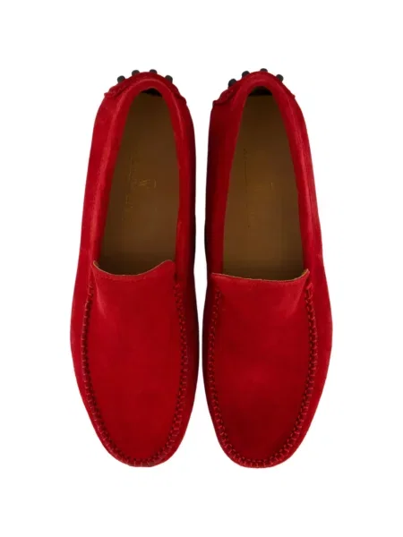 Loafersy Atelier Verdi červená