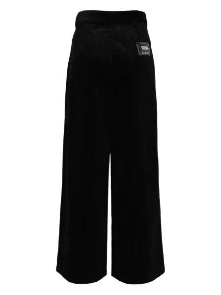 Pantaloni Musium Div. de catifea cord negru