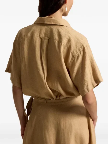 Șosete Polo Ralph Lauren cu buzunare aplicate stretch clasici maro